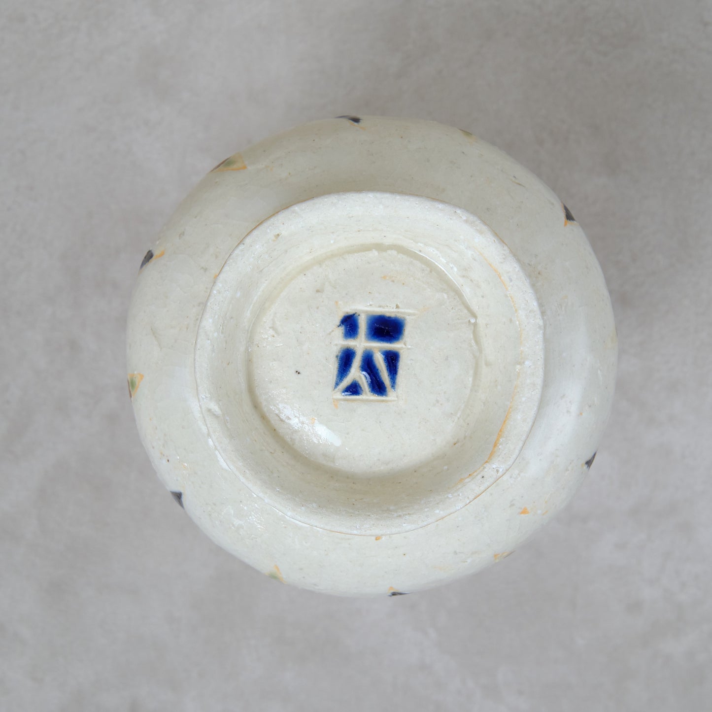 ワインカップ(白) 幾何学模様 | 加守田 太郎