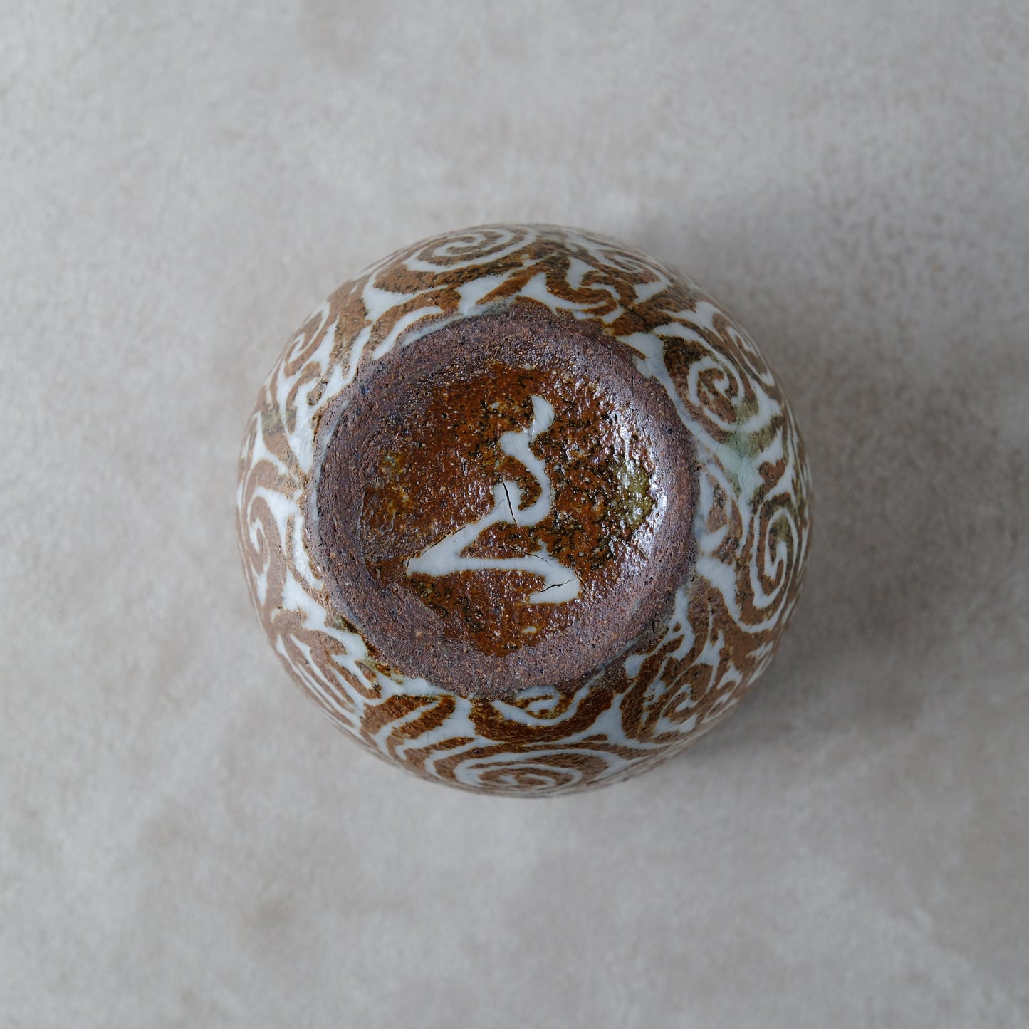 湯呑み小 象嵌唐草文 - 益子焼 - 03 | 松原 直之