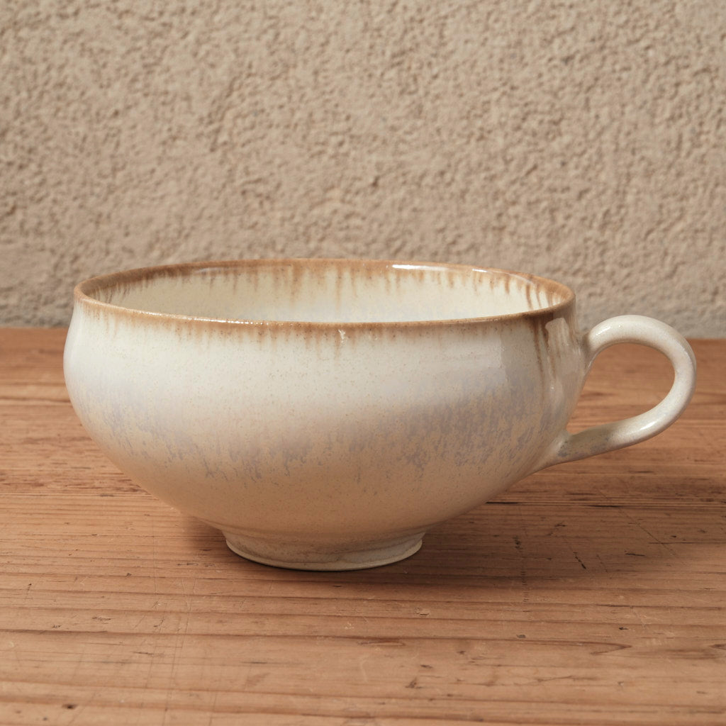 松尾 亮佑 ] スープカップ 400ml / Brown – 菜じみ(なじみ) 日本の陶器