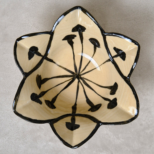 銹絵染付向付 百合形（清水焼・乾山写）_2 | 宮本 博