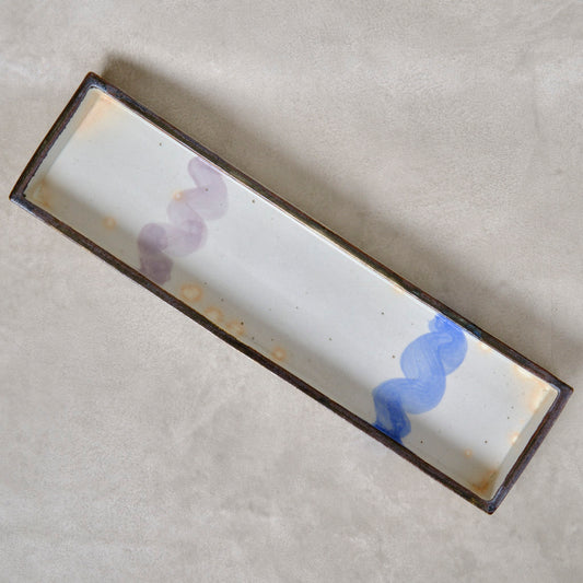 色絵短冊皿（清水焼・乾山写） | 宮本 博