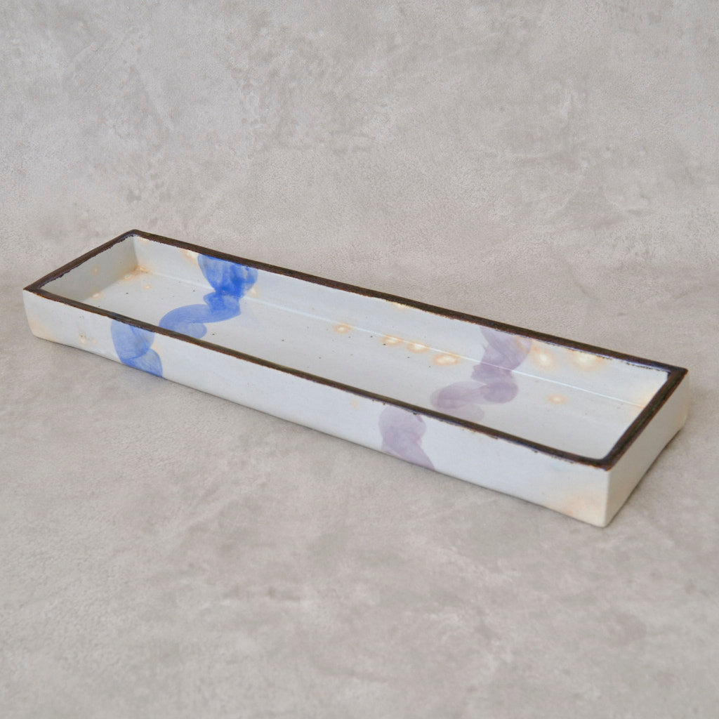 色絵短冊皿（清水焼・乾山写） | 宮本 博