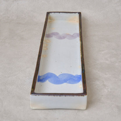 色絵短冊皿（清水焼・乾山写） | 宮本 博