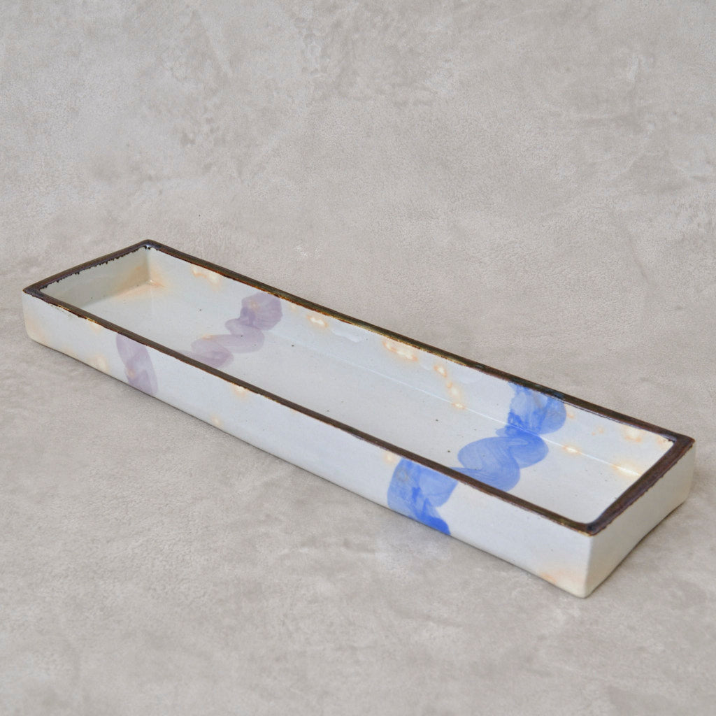 色絵短冊皿（清水焼・乾山写） | 宮本 博