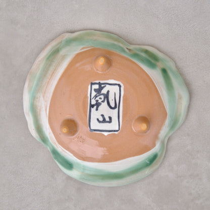 色絵向付 雪松図（清水・三足乾山風） | 宮本 博