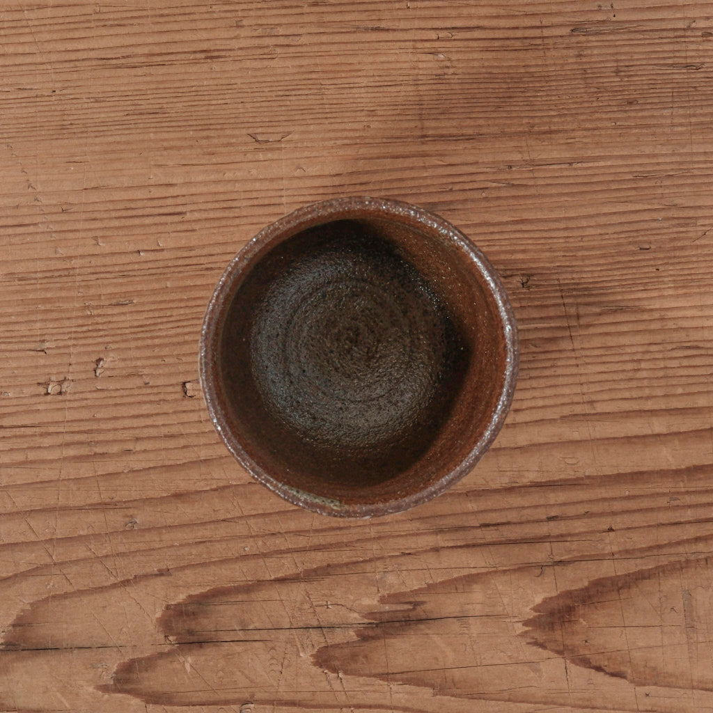 [ 松原 直之 ] 湯呑み小 象嵌唐草文 - 益子焼 - 07