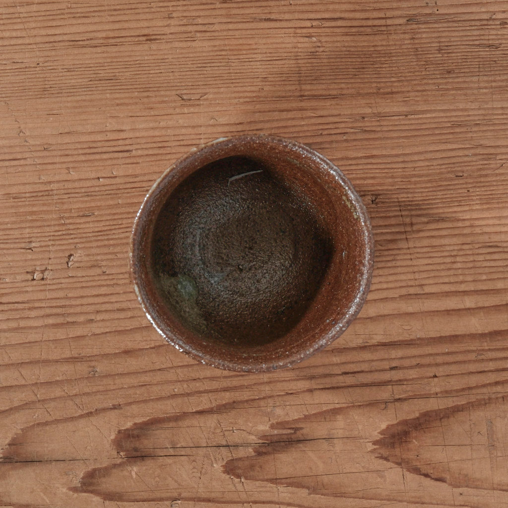 [ 松原 直之 ] 湯呑み小 象嵌唐草文 - 益子焼 - 10