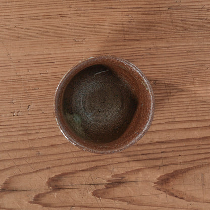 [ 松原 直之 ] 湯呑み小 象嵌唐草文 - 益子焼 - 10