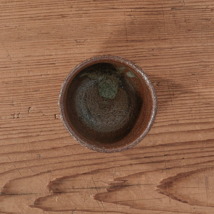 [ 松原 直之 ] 湯呑み小 象嵌唐草文 - 益子焼 - 11