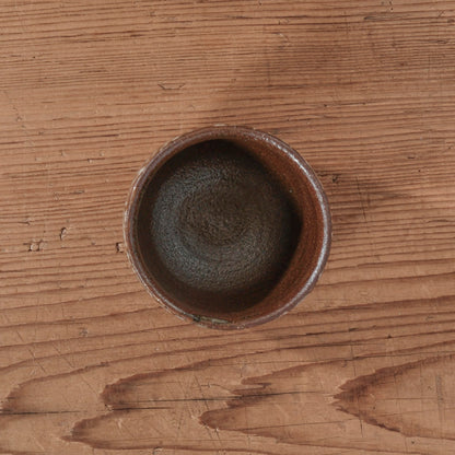 [ 松原 直之 ] 湯呑み小 象嵌唐草文 - 益子焼 - 12