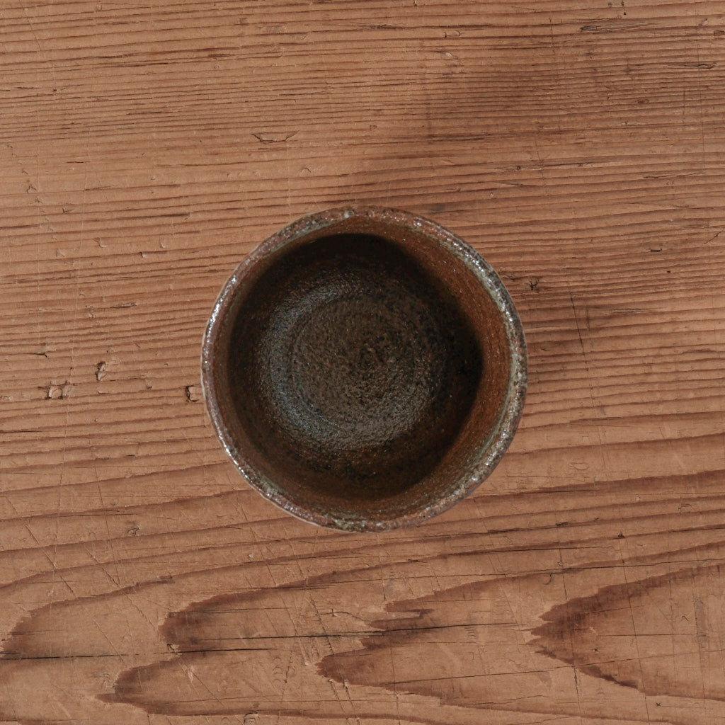 [ 松原 直之 ] 湯呑み小 象嵌唐草文 - 益子焼 - 14