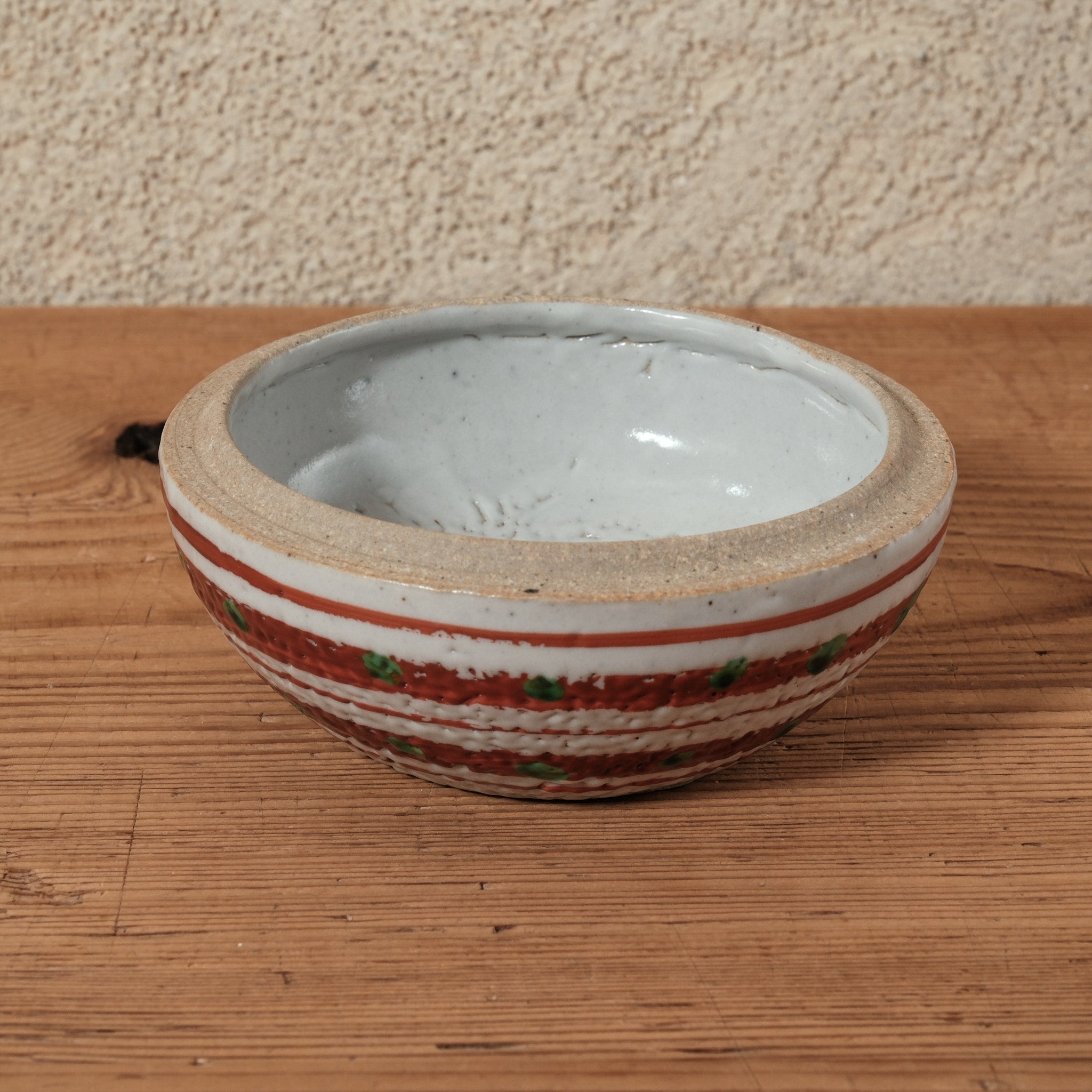 松原 直之 | 蓋物・小物入れ 鉄絵(益子焼)01 | d.Agora – 菜じみ