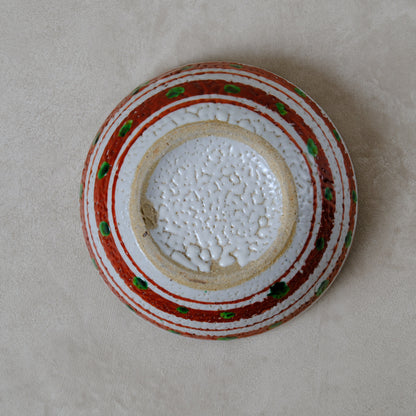 蓋物・小物入れ 赤絵 - 益子焼 - 01 | 松原 直之