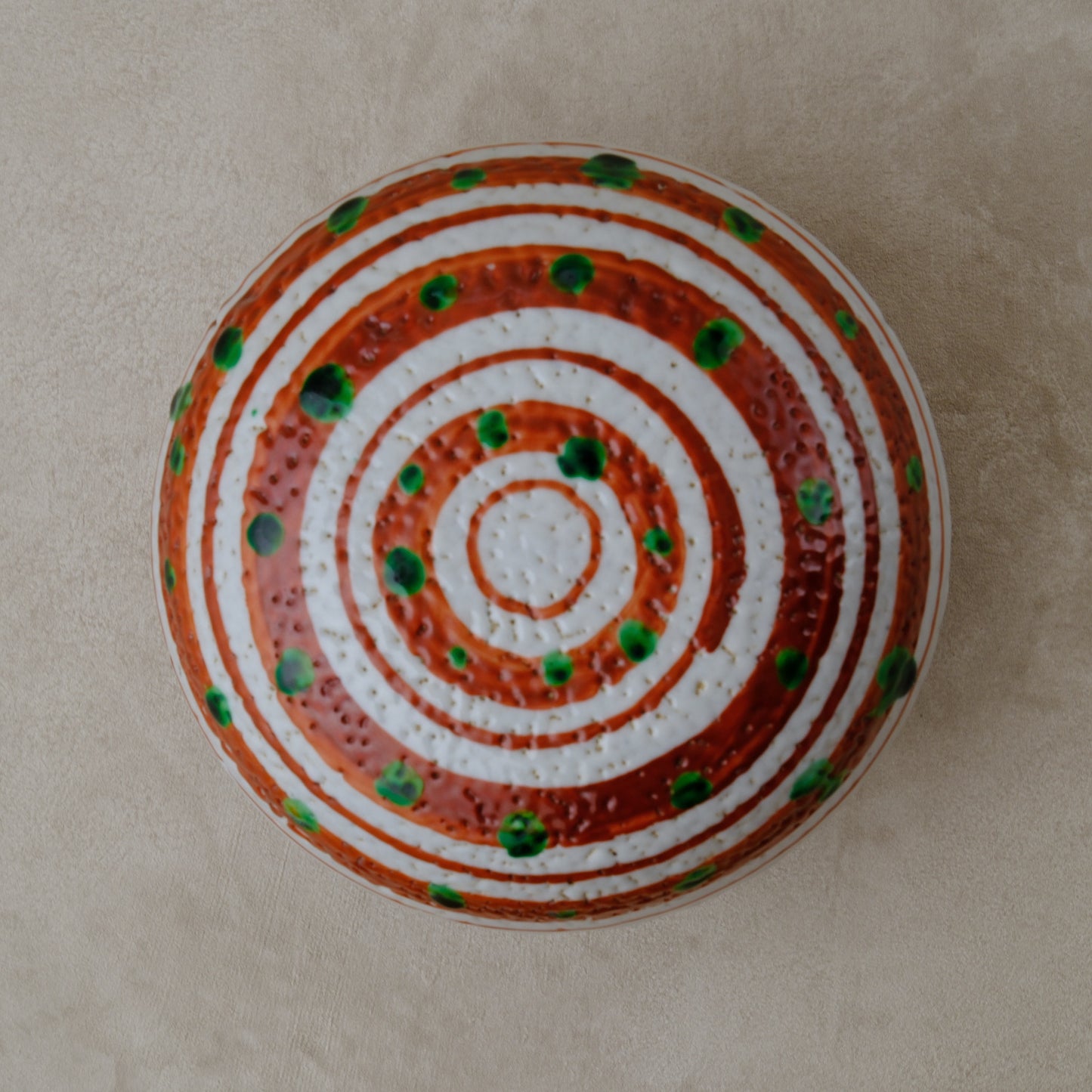 蓋物・小物入れ 赤絵 - 益子焼 - 01 | 松原 直之