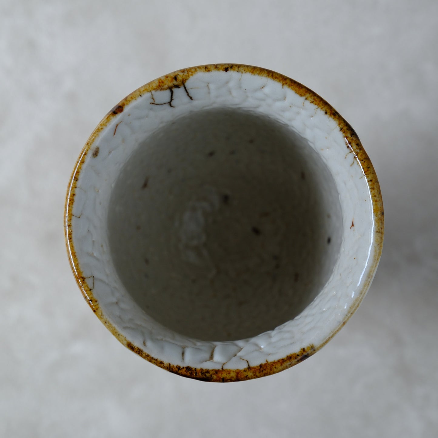 ゴブレット 鉄絵 唐草文 - 益子焼 - 01 | 松原 直之