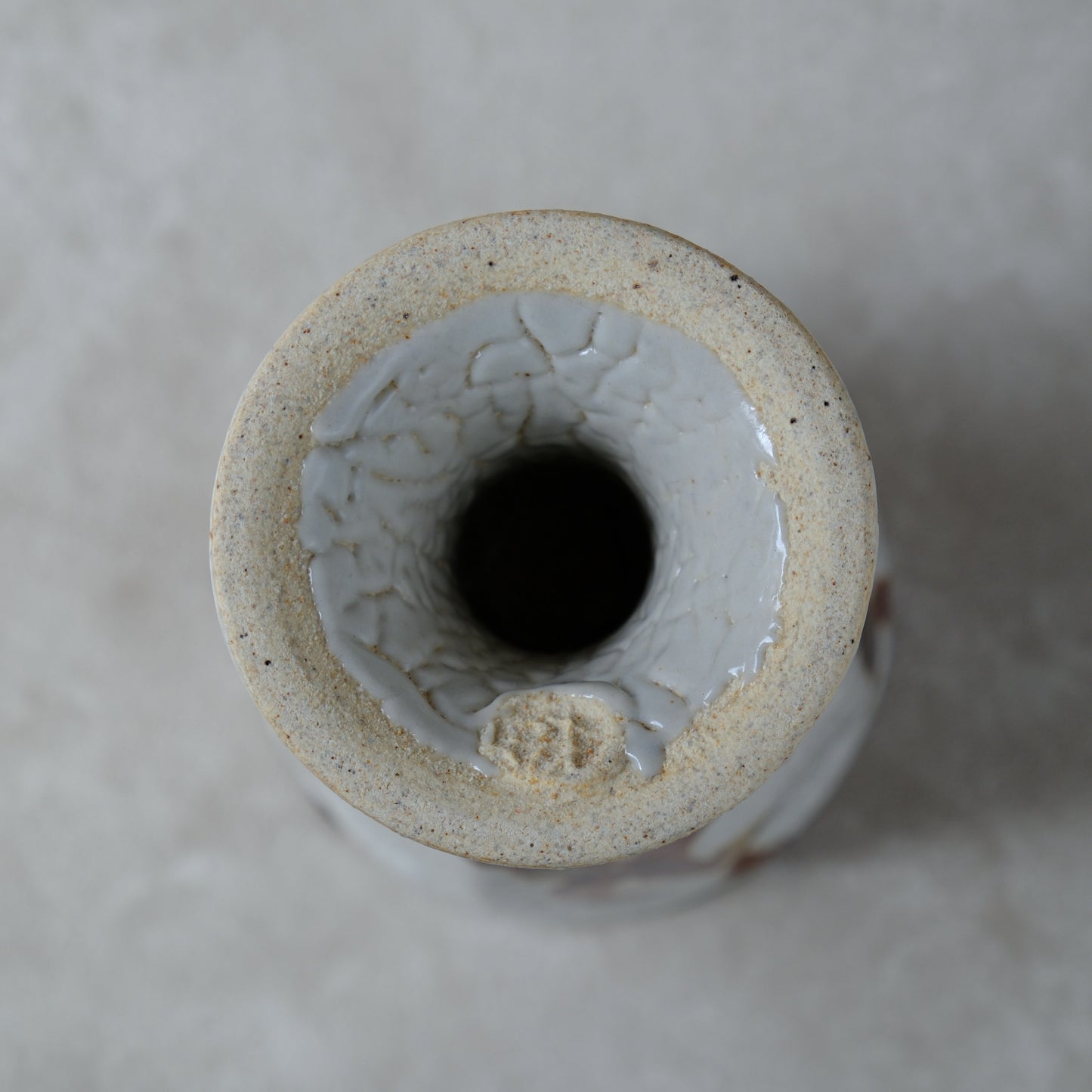 ゴブレット 鉄絵 唐草文 - 益子焼 - 01 | 松原 直之