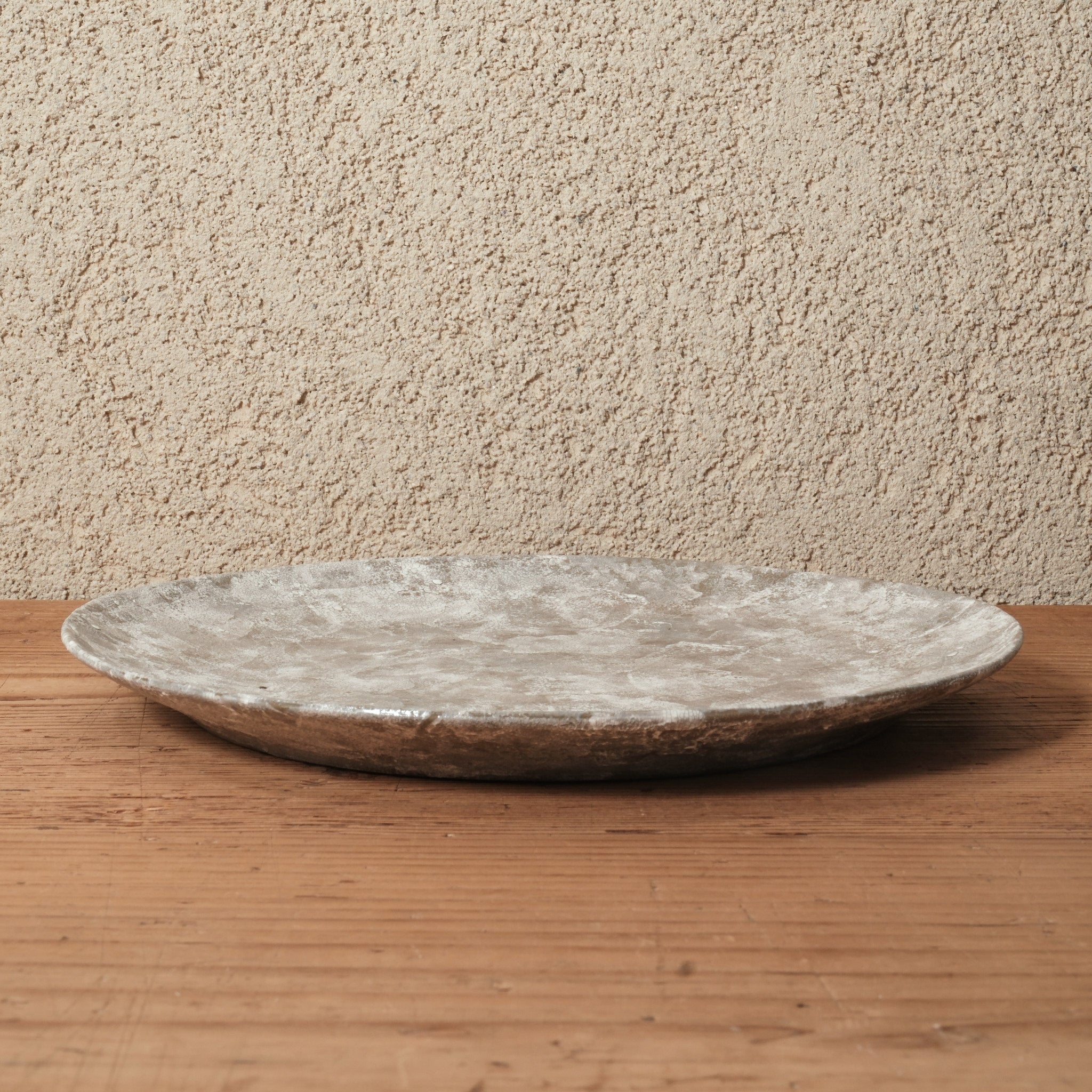 Emui ~笑無為~ ] <霞石~KASUMIISHI~> 大皿 直径約24.5cm – 菜