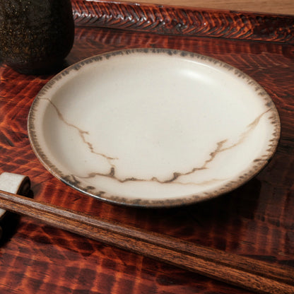 [ 松尾 亮佑 ] 5寸皿｜Missing｜Brown