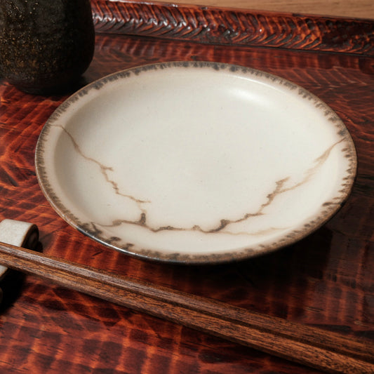 [ 松尾 亮佑 ] 5寸皿｜Missing｜Brown