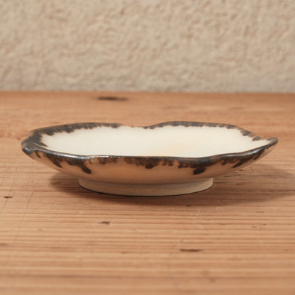 [ 松尾 亮佑 ] 小皿｜Small deep plate 2｜Brown