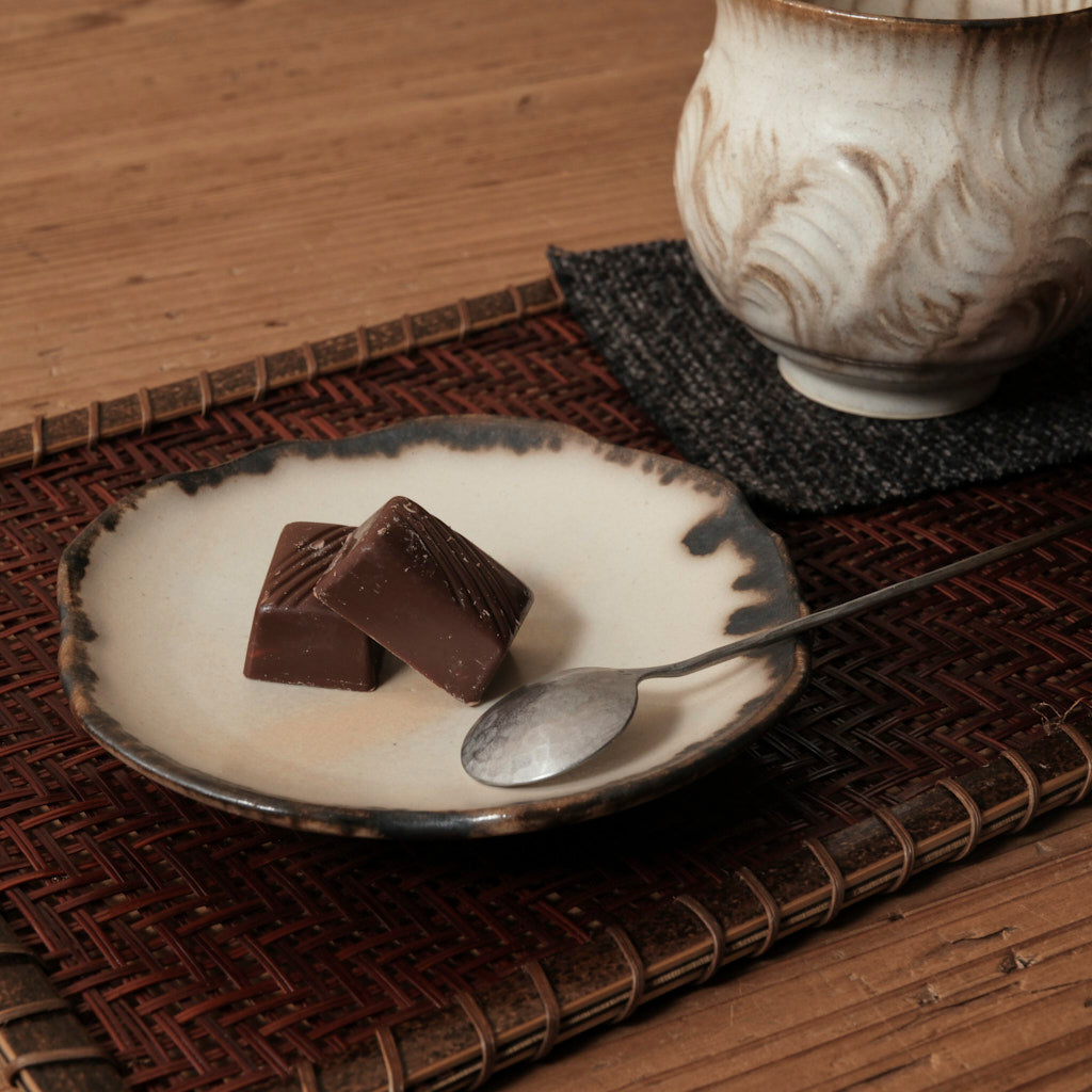 [ 松尾 亮佑 ] 小皿｜Small deep plate 2｜Brown