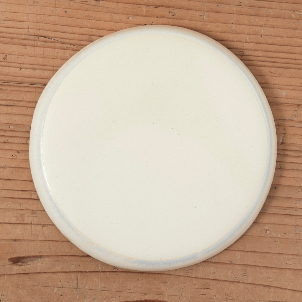 [ 松尾 亮佑 ] フラットリムプレート｜17.5cm｜Brown