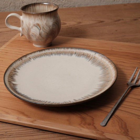 [ 松尾 亮佑 ] 丸皿 18cm / Ooze Melt