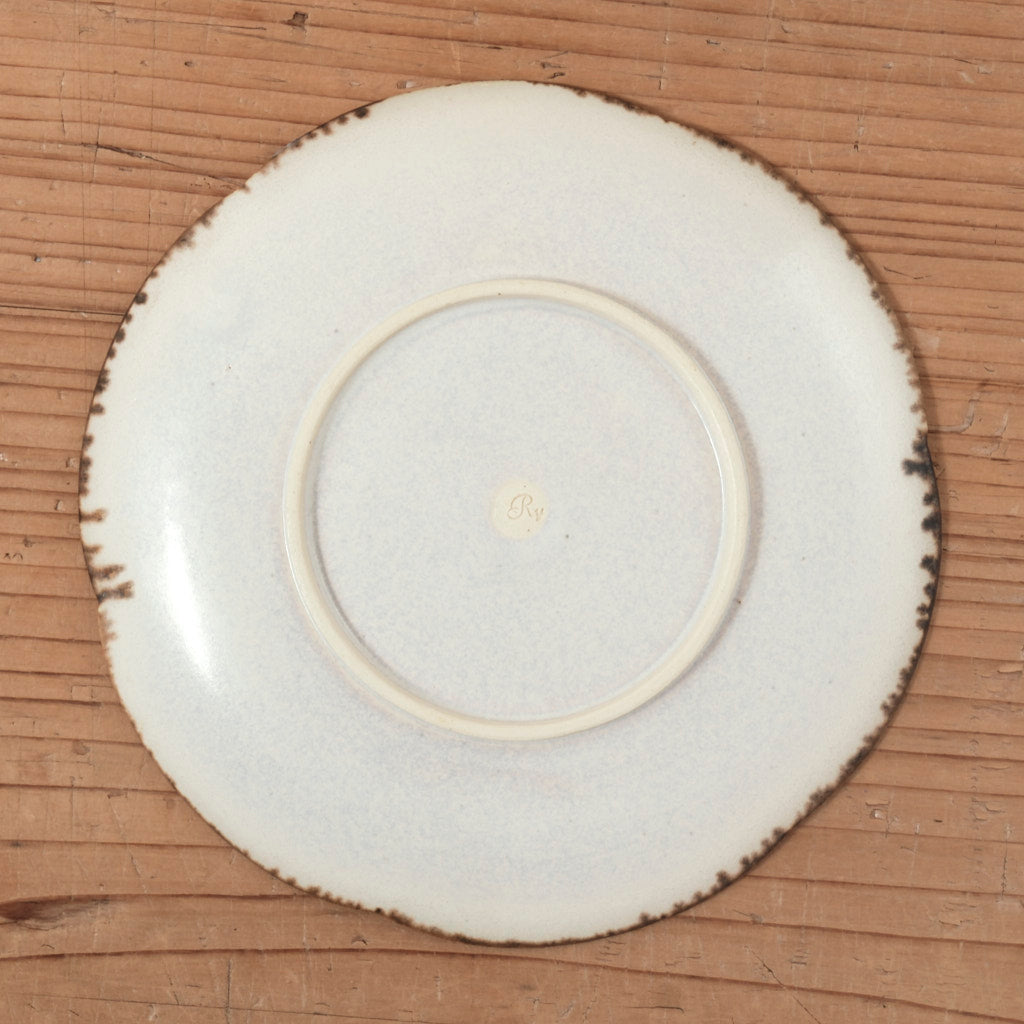 [ 松尾 亮佑 ] 輪花皿 18cm｜Brown