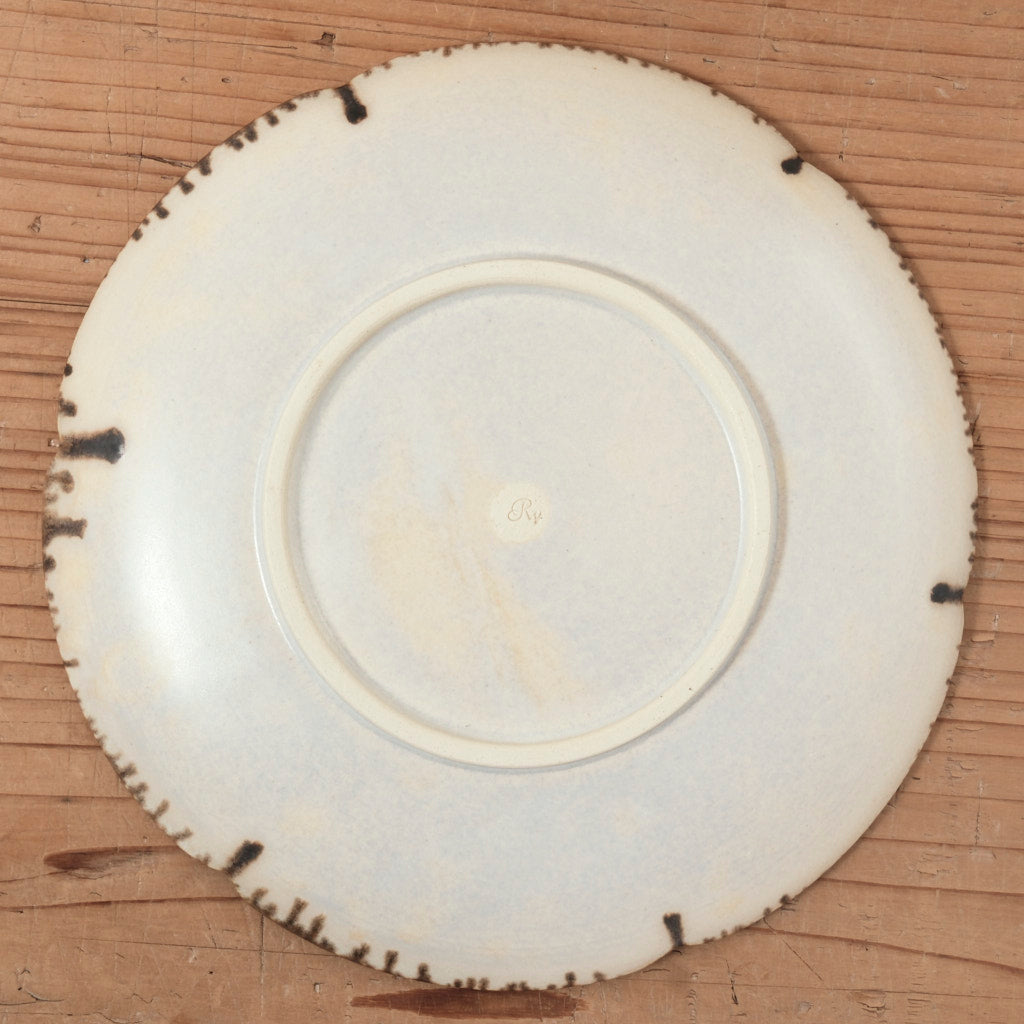 [ 松尾 亮佑 ] 輪花皿 21cm｜Brown