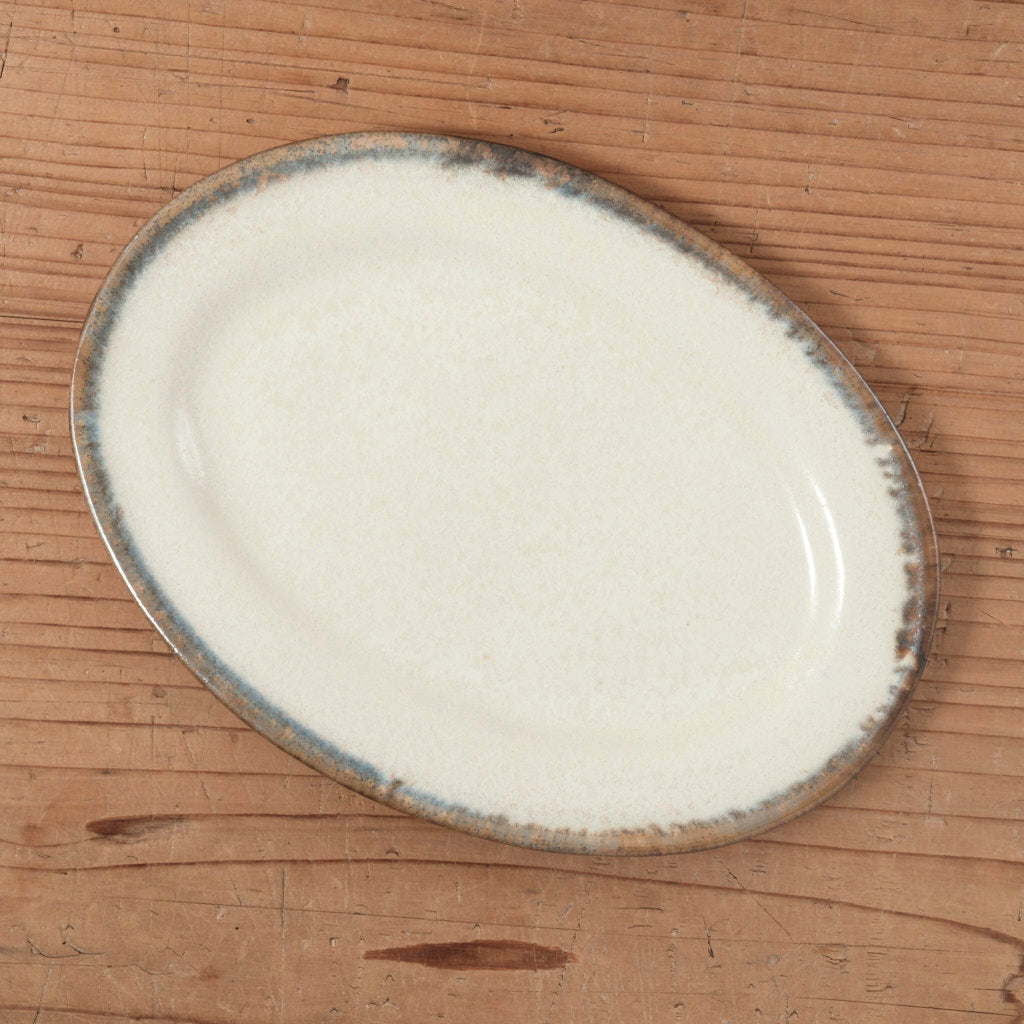 [ 松尾 亮佑 ] オーバルプレート 22cm / Ooze Melt