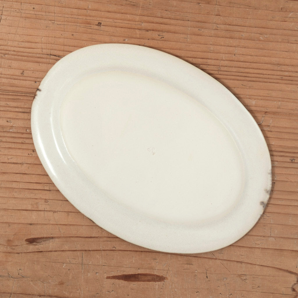 [ 松尾 亮佑 ] オーバルプレート 22cm / Ooze Melt