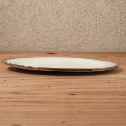 [ 松尾 亮佑 ] オーバルプレート 22cm / Ooze Melt