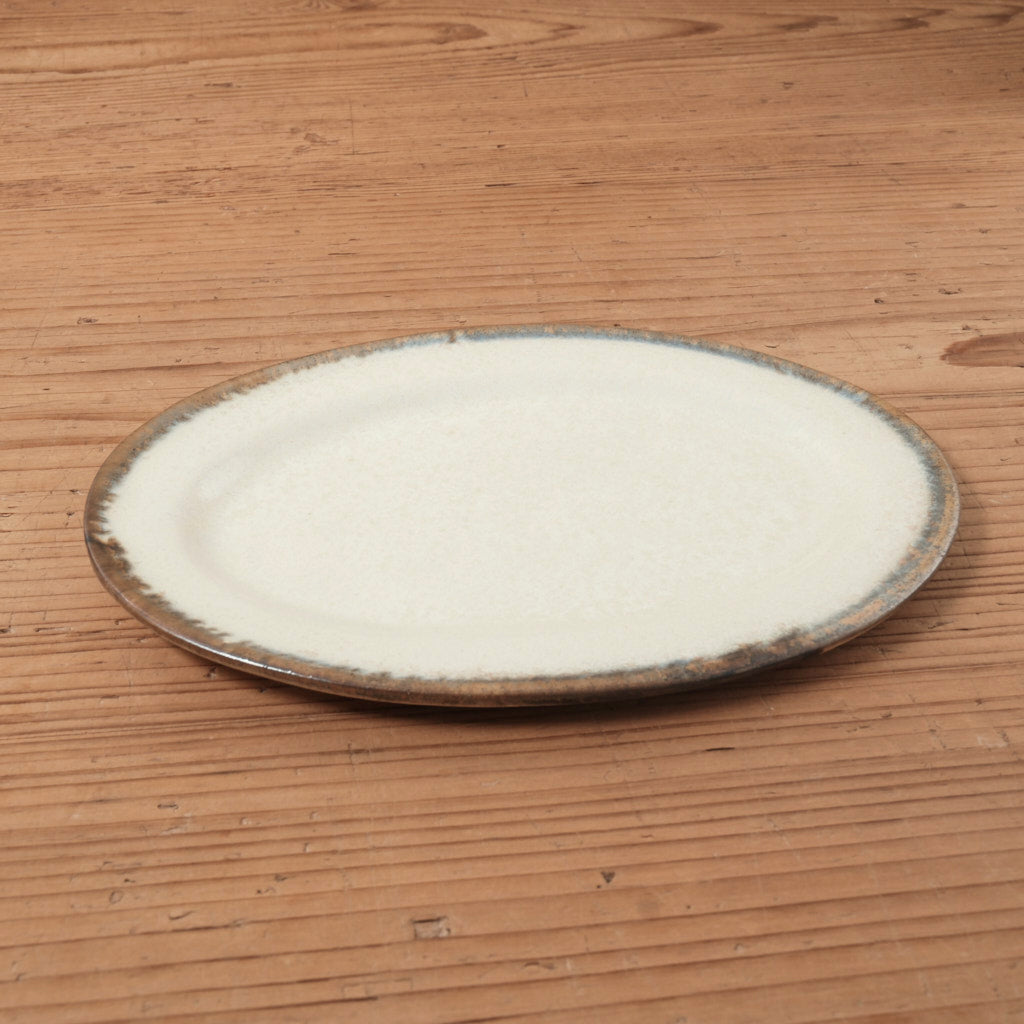 [ 松尾 亮佑 ] オーバルプレート 22cm / Ooze Melt