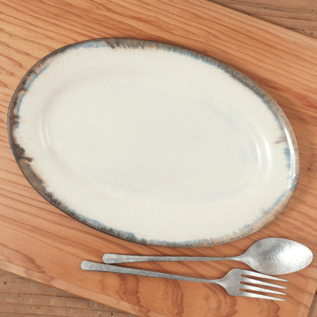 [ 松尾 亮佑 ] オーバルプレート 27cm / Ooze Melt