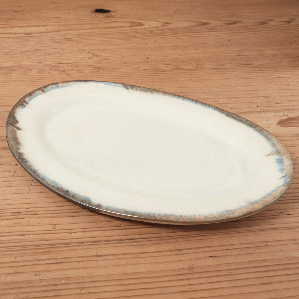 [ 松尾 亮佑 ] オーバルプレート 27cm / Ooze Melt