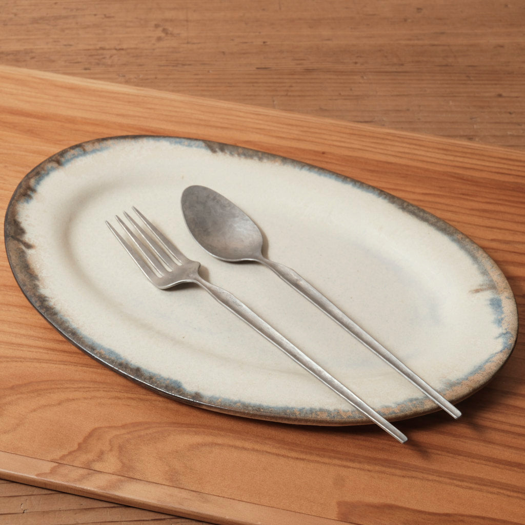 [ 松尾 亮佑 ] オーバルプレート 27cm / Ooze Melt