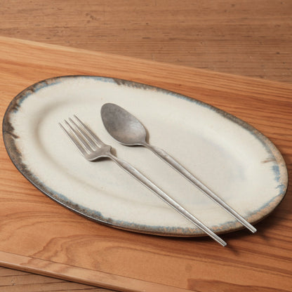 [ 松尾 亮佑 ] オーバルプレート 27cm / Ooze Melt