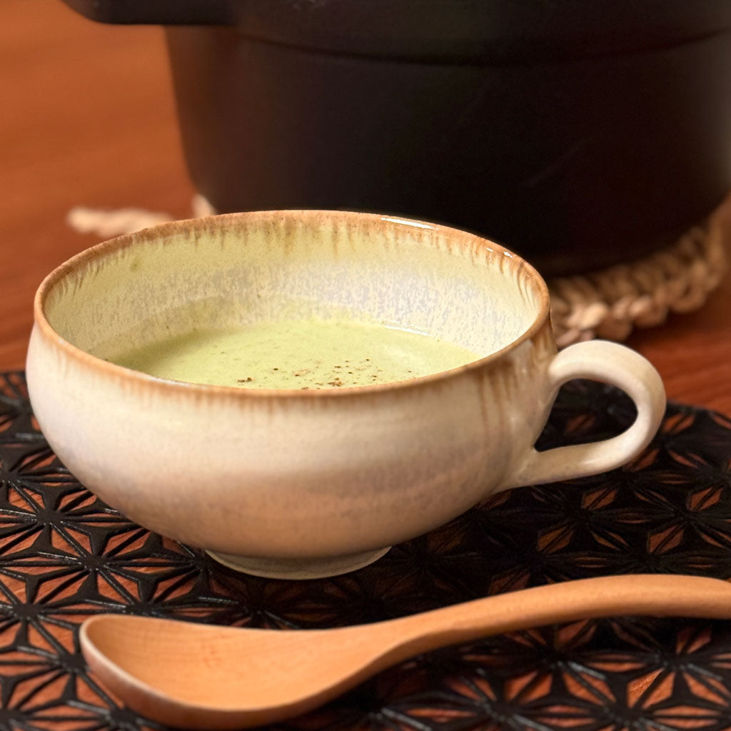 [ 松尾 亮佑 ] スープカップ 400ml / Brown