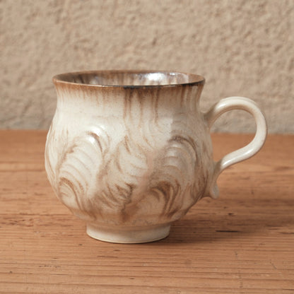 [ 松尾 亮佑 ] ねじり取手マグ Ooze Brown / 260ml