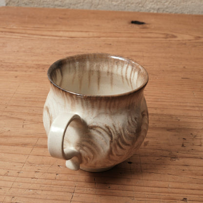 [ 松尾 亮佑 ] ねじり取手マグ Ooze Brown / 260ml