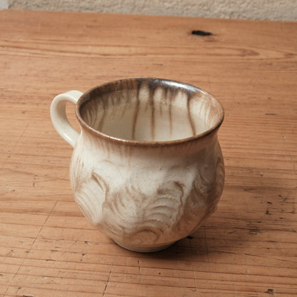 [ 松尾 亮佑 ] ねじり取手マグ Ooze Brown / 260ml