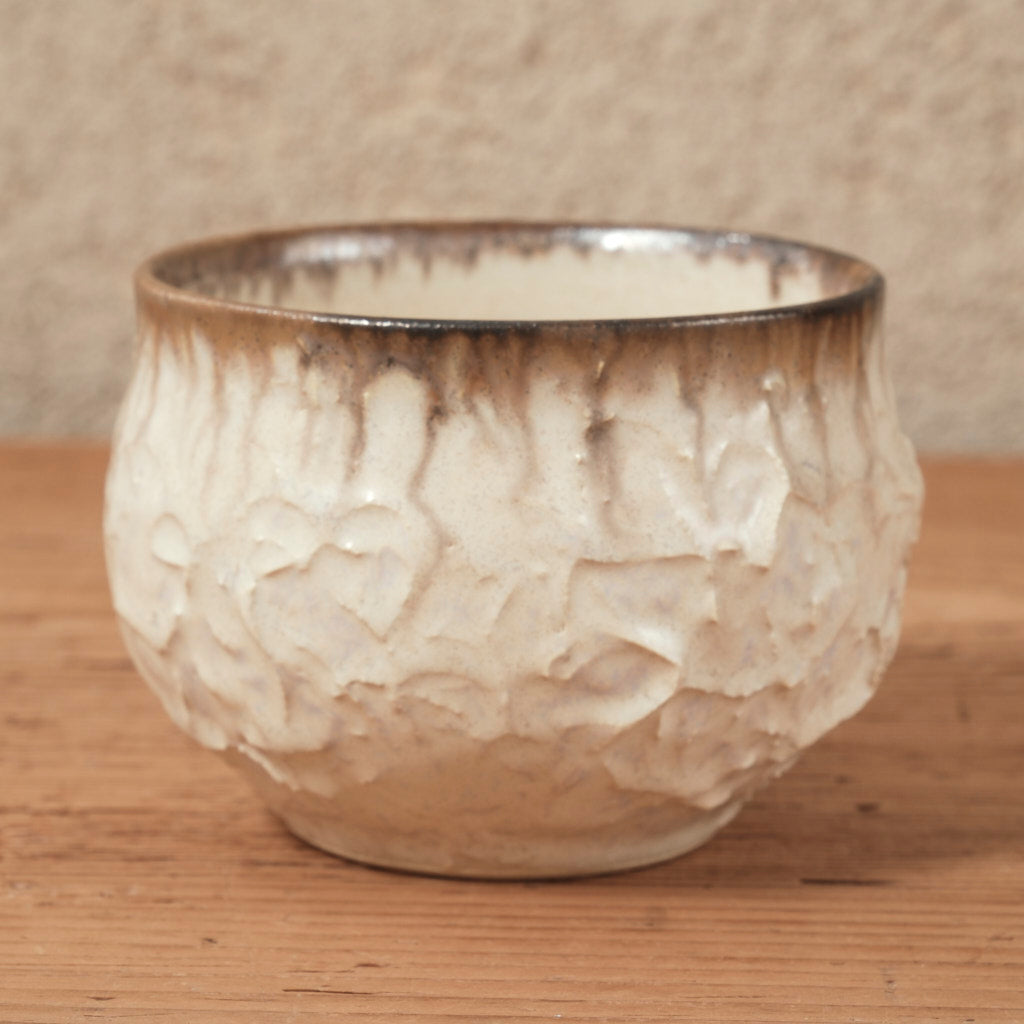 [ 松尾 亮佑 ] 泥華鉢 L / Brown