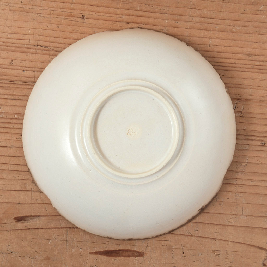 [ 松尾 亮佑 ] 輪花鉢 L / Brown