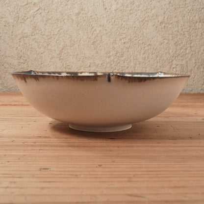 [ 松尾 亮佑 ] 輪花鉢 L / Brown