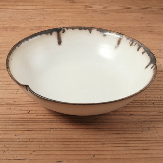 [ 松尾 亮佑 ] 輪花鉢 L / Brown