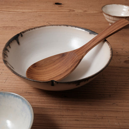 [ 松尾 亮佑 ] 輪花鉢 L / Brown