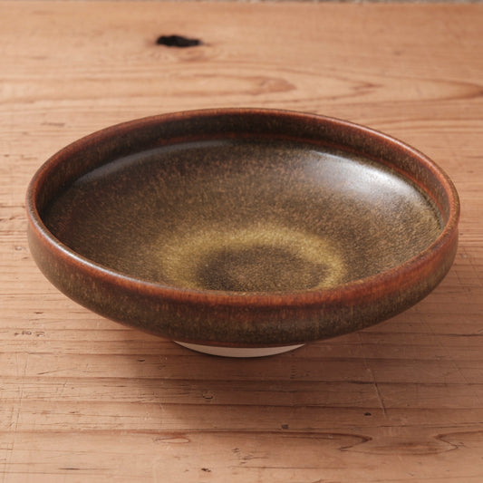 [ 北側 雄一 ] 四寸半盛鉢 窯変蕎麦釉