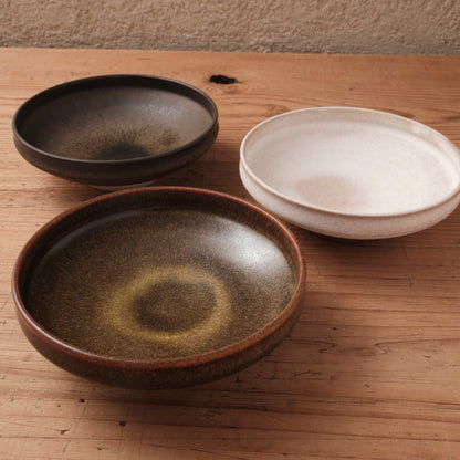 [ 北側 雄一 ] 四寸半盛鉢 窯変蕎麦釉