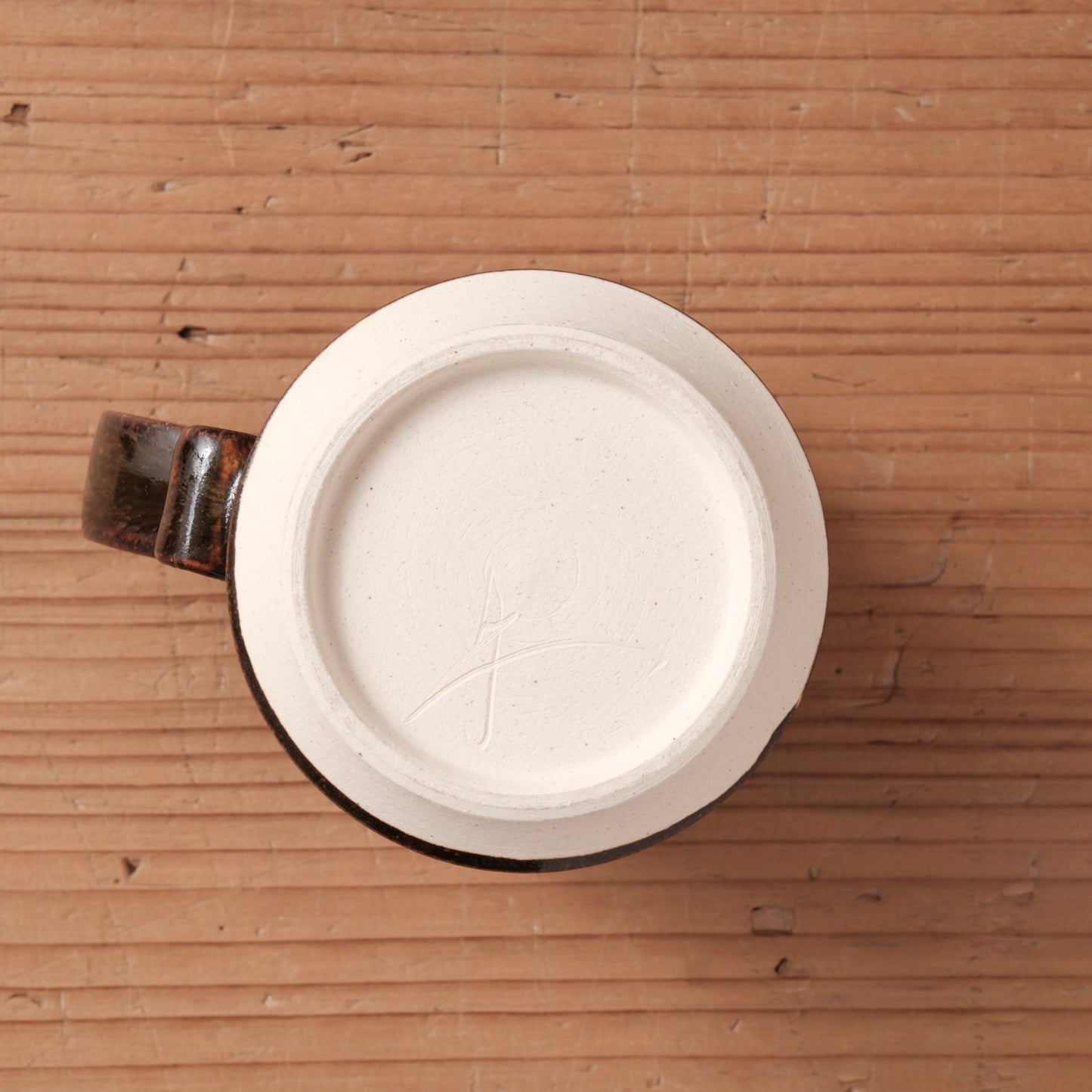 [ 北側 雄一 ] マグカップ 窯変蕎麦釉