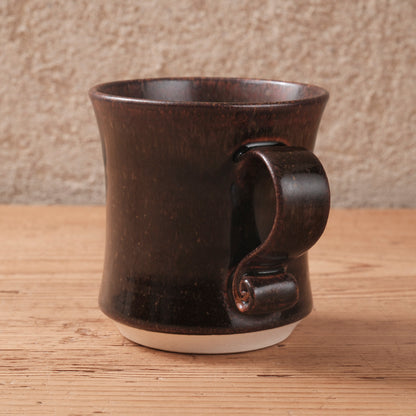 [ 北側 雄一 ] マグカップ 窯変蕎麦釉